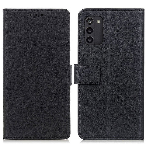 Funda de Cuero Cartera con Soporte Carcasa M08L para Nokia G100 Negro