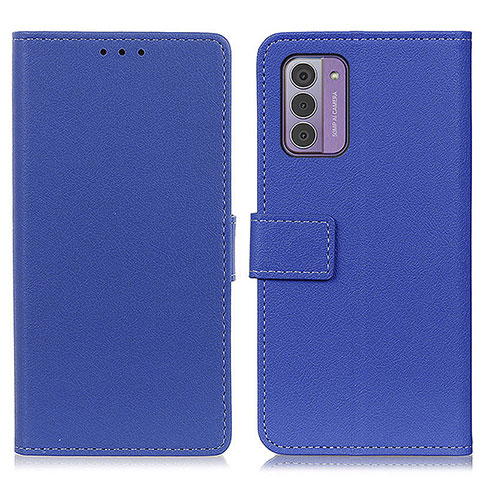 Funda de Cuero Cartera con Soporte Carcasa M08L para Nokia G42 5G Azul