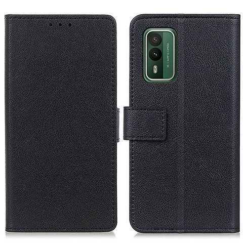 Funda de Cuero Cartera con Soporte Carcasa M08L para Nokia XR21 Negro