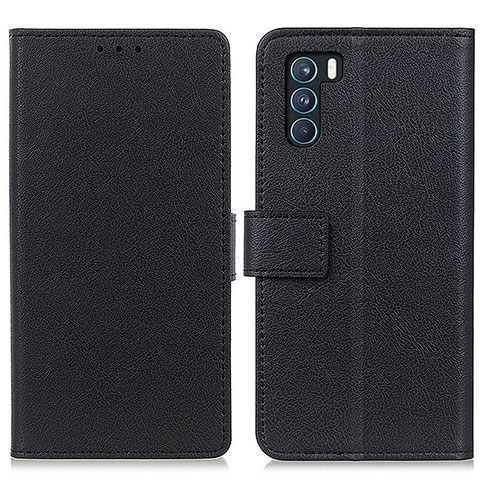 Funda de Cuero Cartera con Soporte Carcasa M08L para Oppo K9 Pro 5G Negro