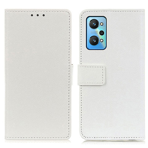 Funda de Cuero Cartera con Soporte Carcasa M08L para Realme GT Neo 3T 5G Blanco