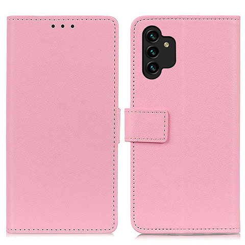 Funda de Cuero Cartera con Soporte Carcasa M08L para Samsung Galaxy A13 5G Rosa