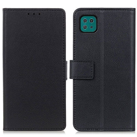 Funda de Cuero Cartera con Soporte Carcasa M08L para Samsung Galaxy A22s 5G Negro