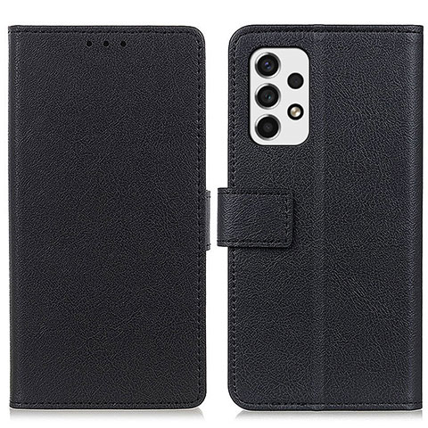 Funda de Cuero Cartera con Soporte Carcasa M08L para Samsung Galaxy A53 5G Negro