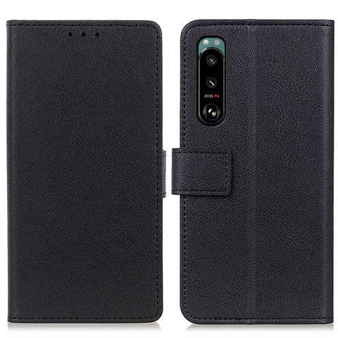 Funda de Cuero Cartera con Soporte Carcasa M08L para Sony Xperia 5 III Negro