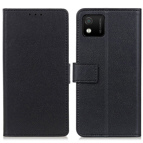 Funda de Cuero Cartera con Soporte Carcasa M08L para Wiko Y52 Negro