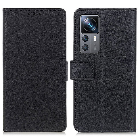 Funda de Cuero Cartera con Soporte Carcasa M08L para Xiaomi Mi 12T 5G Negro