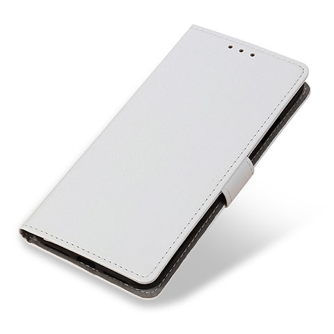 Funda de Cuero Cartera con Soporte Carcasa M08L para Xiaomi Poco M5S Blanco