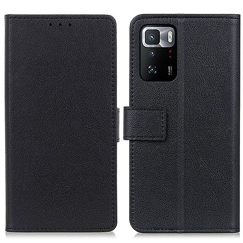 Funda de Cuero Cartera con Soporte Carcasa M08L para Xiaomi Poco X3 GT 5G Negro