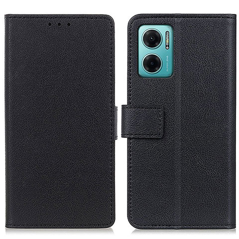 Funda de Cuero Cartera con Soporte Carcasa M08L para Xiaomi Redmi 10 Prime Plus 5G Negro