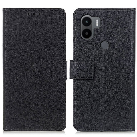 Funda de Cuero Cartera con Soporte Carcasa M08L para Xiaomi Redmi A1 Plus Negro