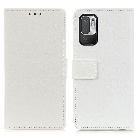 Funda de Cuero Cartera con Soporte Carcasa M08L para Xiaomi Redmi Note 11 SE 5G Blanco