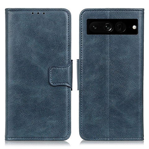 Funda de Cuero Cartera con Soporte Carcasa M09L para Google Pixel 7 Pro 5G Azul