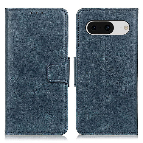 Funda de Cuero Cartera con Soporte Carcasa M09L para Google Pixel 8 5G Azul