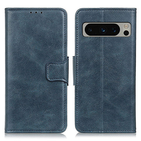 Funda de Cuero Cartera con Soporte Carcasa M09L para Google Pixel 8 Pro 5G Azul