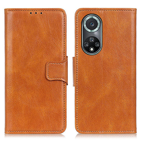 Funda de Cuero Cartera con Soporte Carcasa M09L para Huawei Honor 50 Pro 5G Marron