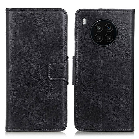 Funda de Cuero Cartera con Soporte Carcasa M09L para Huawei Nova 8i Negro