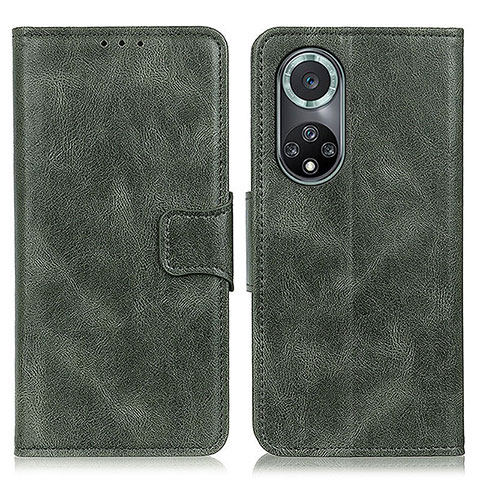 Funda de Cuero Cartera con Soporte Carcasa M09L para Huawei Nova 9 Pro Verde