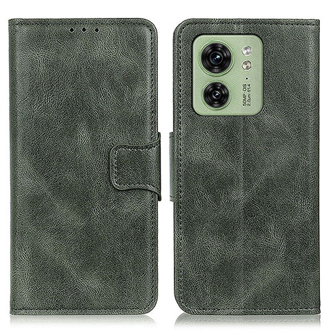 Funda de Cuero Cartera con Soporte Carcasa M09L para Motorola Moto Edge 40 5G Verde