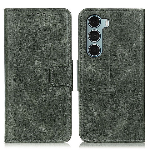 Funda de Cuero Cartera con Soporte Carcasa M09L para Motorola Moto Edge S30 5G Verde