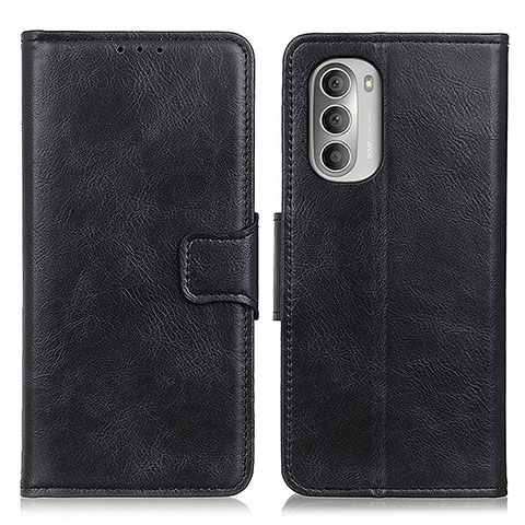 Funda de Cuero Cartera con Soporte Carcasa M09L para Motorola Moto G Stylus (2022) 5G Negro