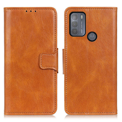 Funda de Cuero Cartera con Soporte Carcasa M09L para Motorola Moto G50 Marron