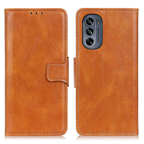 Funda de Cuero Cartera con Soporte Carcasa M09L para Motorola Moto G62 5G Marron