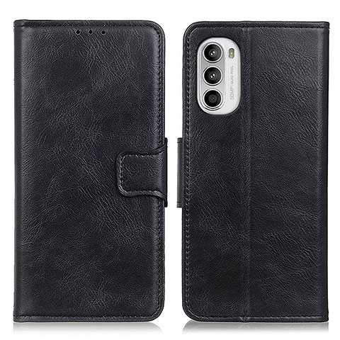 Funda de Cuero Cartera con Soporte Carcasa M09L para Motorola Moto G71s 5G Negro