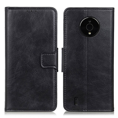 Funda de Cuero Cartera con Soporte Carcasa M09L para Nokia C200 Negro