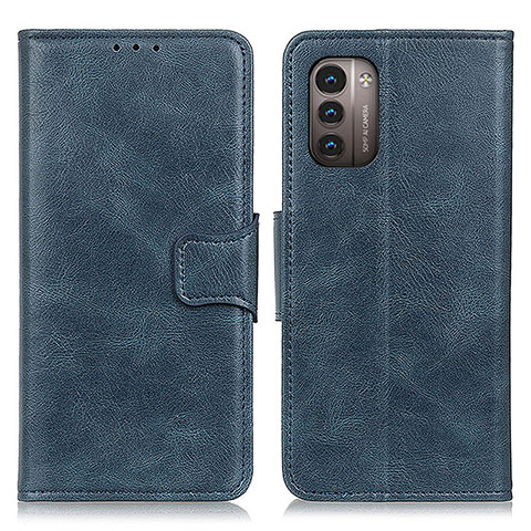 Funda de Cuero Cartera con Soporte Carcasa M09L para Nokia G11 Azul