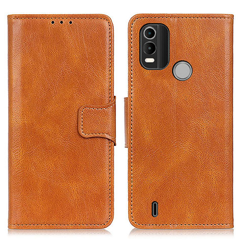 Funda de Cuero Cartera con Soporte Carcasa M09L para Nokia G11 Plus Marron