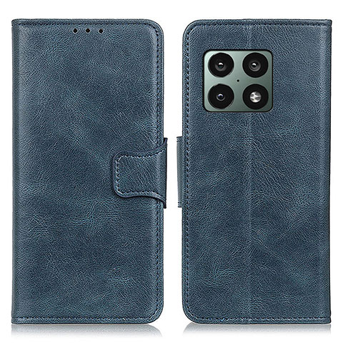 Funda de Cuero Cartera con Soporte Carcasa M09L para OnePlus 10 Pro 5G Azul