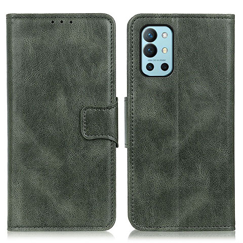 Funda de Cuero Cartera con Soporte Carcasa M09L para OnePlus 9R 5G Verde