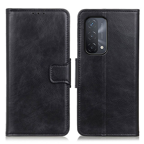 Funda de Cuero Cartera con Soporte Carcasa M09L para Oppo A93 5G Negro