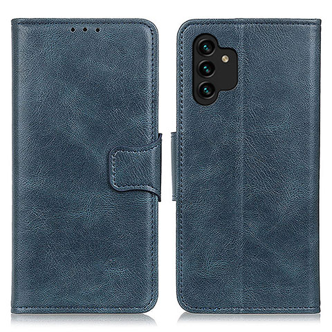 Funda de Cuero Cartera con Soporte Carcasa M09L para Samsung Galaxy A04s Azul