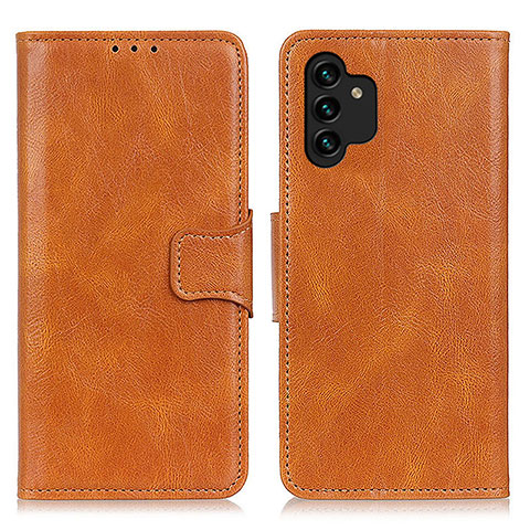 Funda de Cuero Cartera con Soporte Carcasa M09L para Samsung Galaxy A13 5G Marron