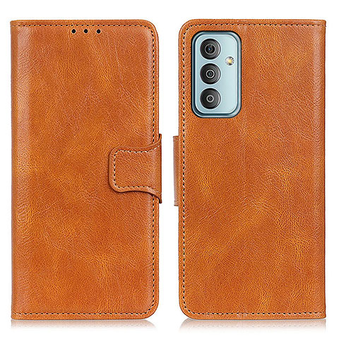 Funda de Cuero Cartera con Soporte Carcasa M09L para Samsung Galaxy F23 5G Marron