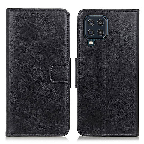 Funda de Cuero Cartera con Soporte Carcasa M09L para Samsung Galaxy M32 4G Negro