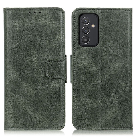 Funda de Cuero Cartera con Soporte Carcasa M09L para Samsung Galaxy Quantum2 5G Verde