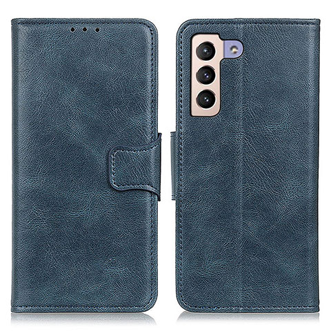 Funda de Cuero Cartera con Soporte Carcasa M09L para Samsung Galaxy S21 FE 5G Azul