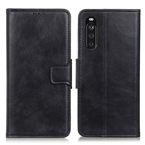 Funda de Cuero Cartera con Soporte Carcasa M09L para Sony Xperia 10 III Lite Negro