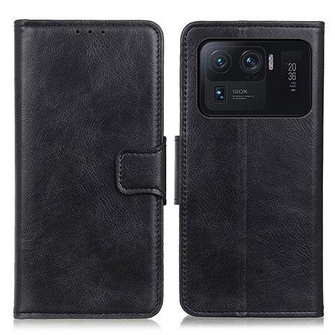 Funda de Cuero Cartera con Soporte Carcasa M09L para Xiaomi Mi 11 Ultra 5G Negro