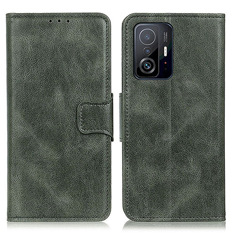 Funda de Cuero Cartera con Soporte Carcasa M09L para Xiaomi Mi 11T Pro 5G Verde