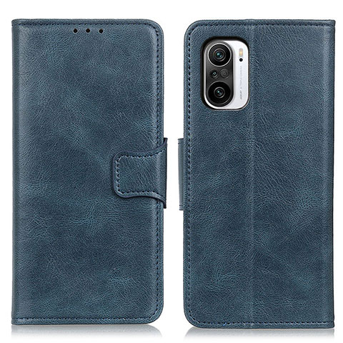 Funda de Cuero Cartera con Soporte Carcasa M09L para Xiaomi Mi 11X 5G Azul