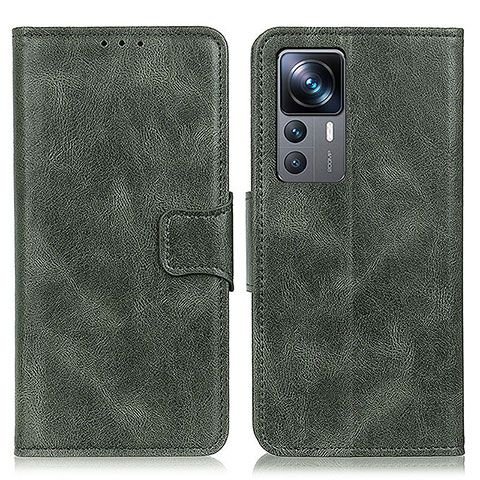 Funda de Cuero Cartera con Soporte Carcasa M09L para Xiaomi Mi 12T 5G Verde