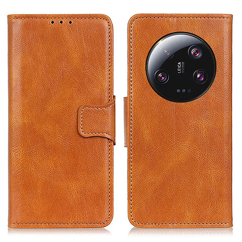 Funda de Cuero Cartera con Soporte Carcasa M09L para Xiaomi Mi 13 Ultra 5G Marron