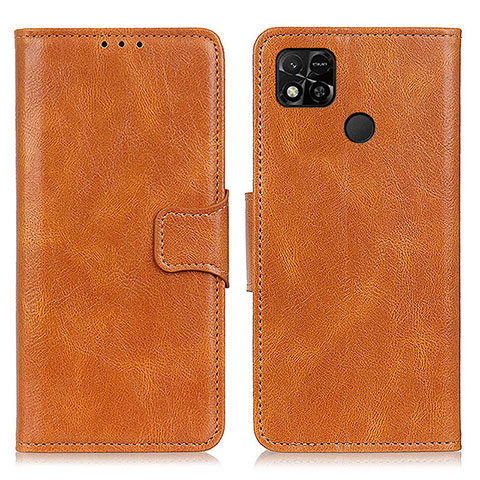 Funda de Cuero Cartera con Soporte Carcasa M09L para Xiaomi POCO C31 Marron