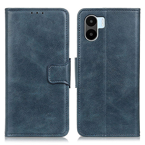 Funda de Cuero Cartera con Soporte Carcasa M09L para Xiaomi Poco C50 Azul