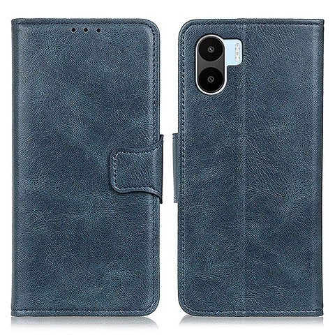 Funda de Cuero Cartera con Soporte Carcasa M09L para Xiaomi Poco C51 Azul