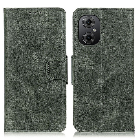 Funda de Cuero Cartera con Soporte Carcasa M09L para Xiaomi Poco M4 5G Verde